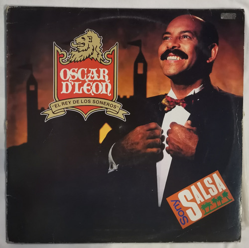 Oscar D León El Rey De Los Soneros Sony Salsa Vinilo Origina