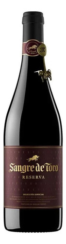 Pack De 4 Vino Tinto Sangre De Toro Rva Garnacha Syrah 750 M