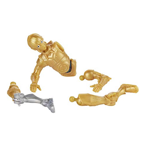 Figura De Acción Star Wars Galaxy Of Adventures C-3po 12 Cm