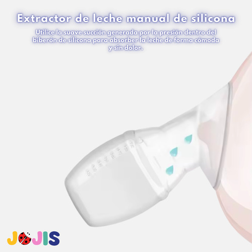 Extractor Recolector Leche Materna Manual Bebes Libre De Bpa