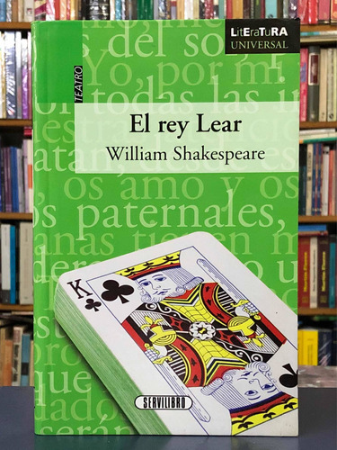 El Rey Lear - William Shakespeare - Servilibro