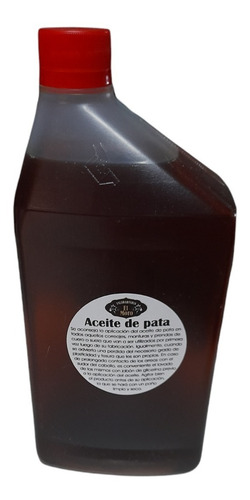 Aceite De Pata Para Cuidado Y Mantenimiento De Cueros