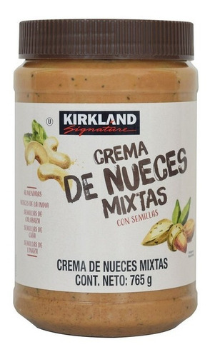 Crema De Nueces Mixtas Con Semillas Almendra Chía Linaza