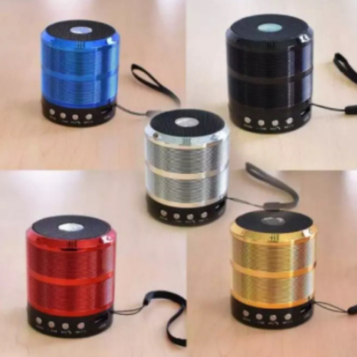 Imagem 1 de 5 de Mini Caixinha Som 887 Bluetooth Portátil Usb Mp3 P2 Sd Rádio