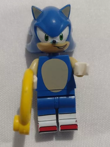 Boneco Mini Figura de Ação Compatível com LEGO Turma Sonic