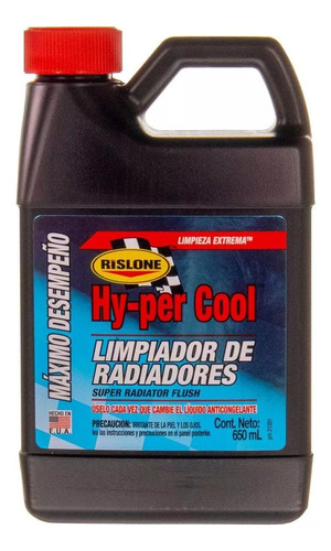 Limpiador De Radiadores Rislone Hy-per Cool 650 Ml