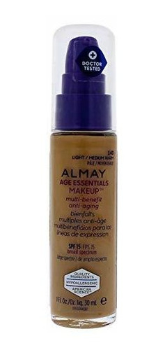 Almay Maquillaje Edad Essentials, Light - Medium Caliente.