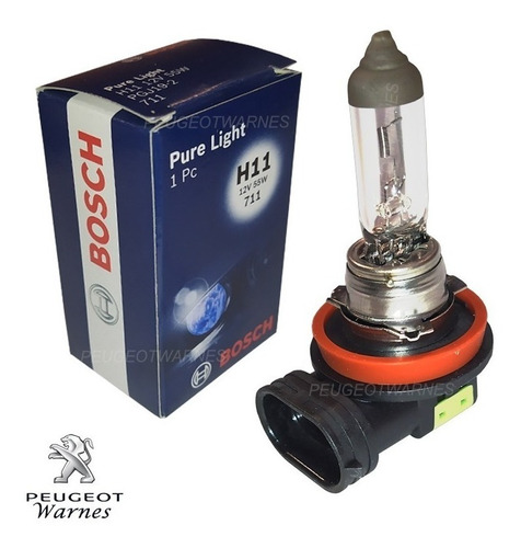 Lampara H11 Bosch De Faro Auxiliar Peugeot 308 Gti 17-20