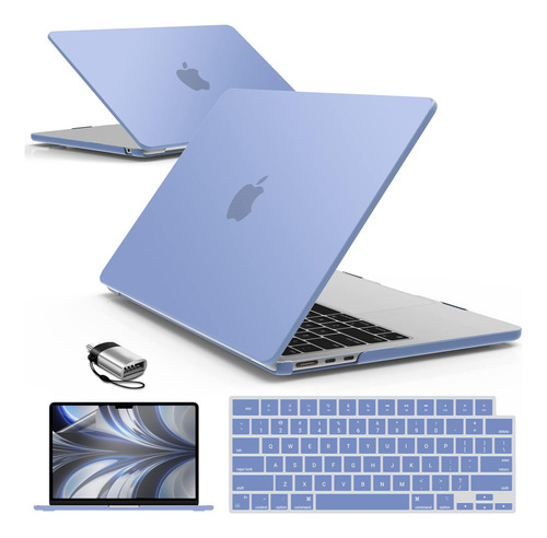 Funda Ibenzer Para Macbook Air 13 M2 + C/teclado Lilac