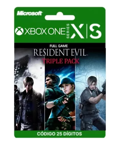 Kit 3 jogos Resident Evil 4/5/6 xbox 360 (Mídia Digital) – Games