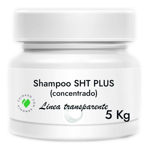 Imagen 1 de 1 de Shampoo Base Transparente Neutro 1 Lt Conc. (rinde 3 L)