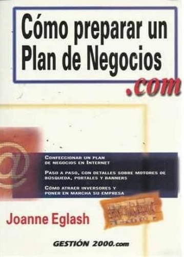 Libro Como Preparar Un Plan De Negocios .com Lku