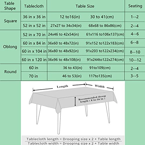 Mantel Rectangular De Encaje Dorado 60 X 84 Pulgadas
