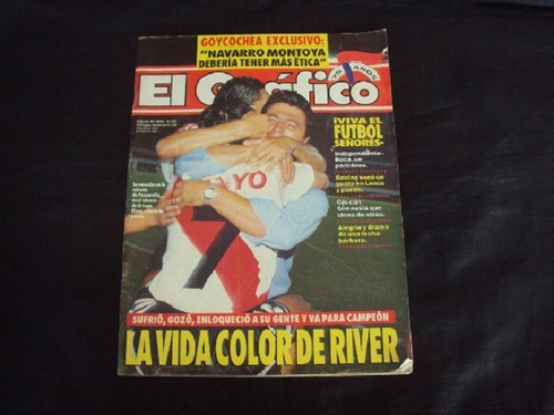 Revista El Grafico # 3883 - Tapa River (ortega)