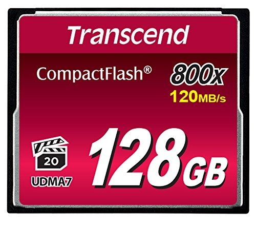 Transcend 128gb Compactflash Memory Card 800x