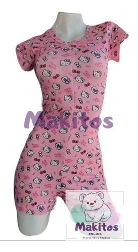 Pijama Enteriza Short Hello Kitty , Envio Rapido