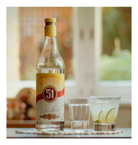 Kit Cachaça 51 Pirassununga 965ml 2 Unidades