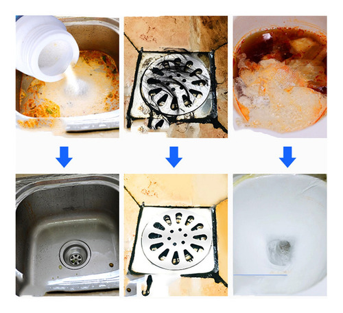Limpiador En Espuma En U Para Inodoro, Lavadora, Lavabo, Dra