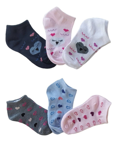 Medias Sockmark Para Bebés - Pack X 6 Pares Cortas