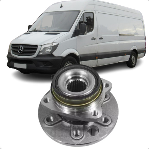 Cubo Roda Traseiro Com Rolamento Abs Sprinter 2012 Em Diante