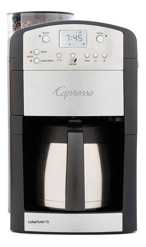 Cafetera Capresso 465 Coffeeteam Ts Para 10 Tazas Con Molini
