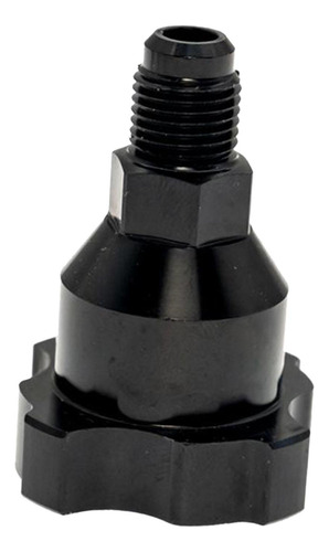 3 Conector De Taza Para Pintura En Rosca 1p Negra De 10 Mm
