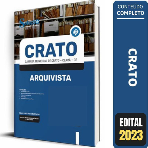 Apostila Câmara De Crato Ce - Arquivista