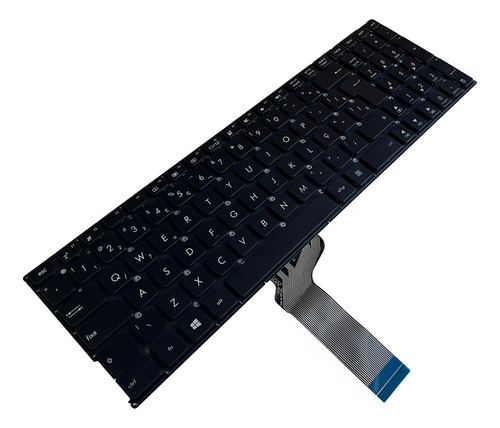 Teclado P/ Notebook Asus X556ur Preto Abnt2
