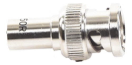 Carga Resistiva De 50 Ohm En Bnc Macho, 1/2 Watt, Cd-1.5