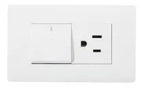 Comprar Interruptor Con Toma Corriente Empotrar Blanco Std Troen