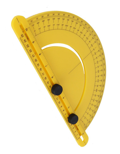 Regla Angular Semicircular Universal Para Carpintería