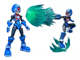 Megaman Copy X Capcom 17 Cm Com Led De Montar Eastern Model