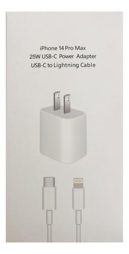 Adaptador De 25w Usb-c Con Cable Para iPhone