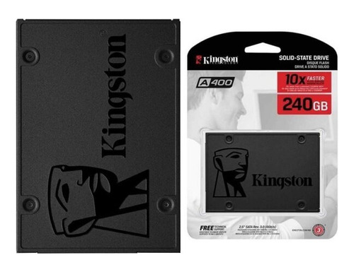 Disco Solido Kingston A400 Ssd 2.5'', 240gb, Nuevo, Sellados