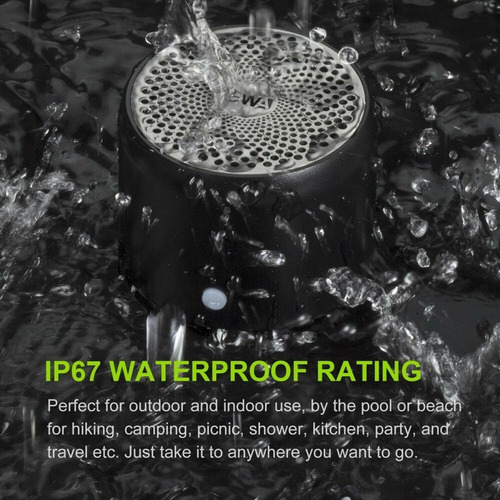 Parlante Bluetooth Ewa A106 Pro Resistente Al Agua Negro