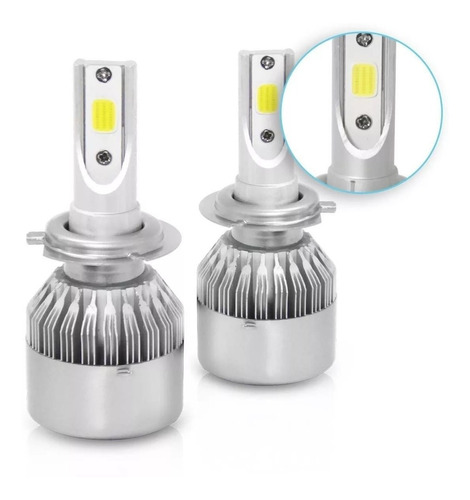 Super Led 7600lm H1 H3 H4 H7 H8 H11 Hb4 Hb3 Top