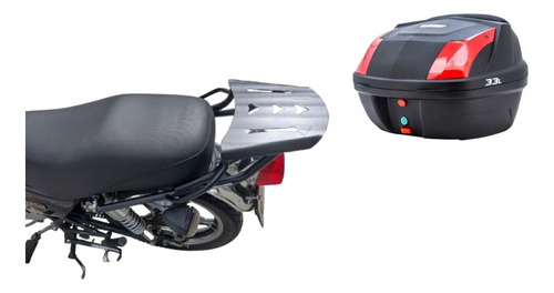 Parrilla Suzuki Gn 125  Baúl De 33 Litros 