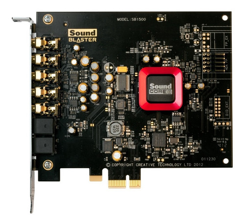 Placa De Sonido Interna Creative Sound Blaster Zse Pci Gamer