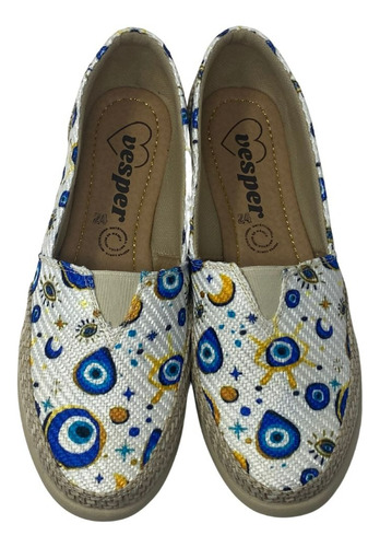Alpargatas Casuales Para Mujer Vesper Slip On - Ojo Turco