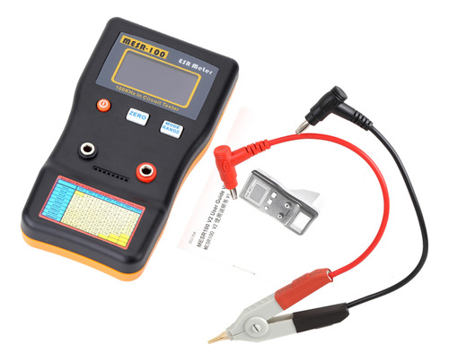 Medidor De Capacitancia Esr Mesr-100 Ohm Y Condensador