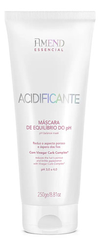 Máscara Acidificante Amend Equilibrio Do Ph 250g