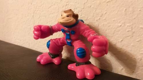 Figura Rescue Heroes, Mono Astronauta, Mattel 1999 (Usado)