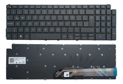 Teclado Dell 15 7501 7591 7590 7500 7506 7706 7791 P90f P83f