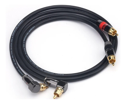 Cable Audio 3m Hifi Cobre Ofc Conectores Rca In Y Out