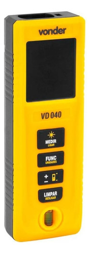 Medidor Distancia Laser 40m Vd040 Vonder Preciso E Compacto