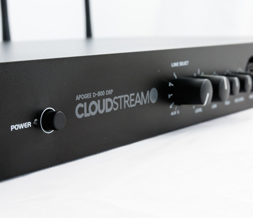 Potencia Digital Apogee D-800 Dsp Cloudstream 300w Streaming Color Negro Potencia De Salida Rms 300 W
