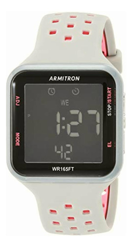 Armitron 408417pgy Reloj Análogo Para Hombre, Color Gris