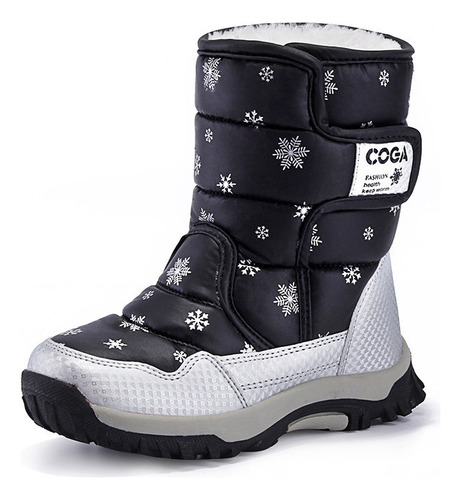 Botas De Nieve Para Niños Zapatos De Algodón Calientes 2023