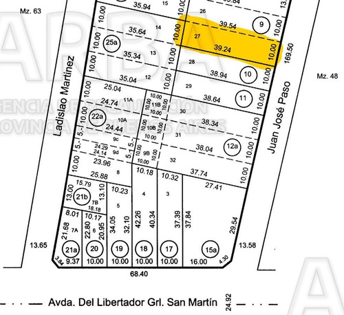 Imagen 5 de 5 de Lote Terreno En Venta - Martinez - Libert./rio