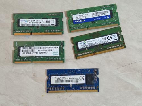 Memoria Ram Para Laptop 2gb Ddr3 12800s Se Envia Al Azar